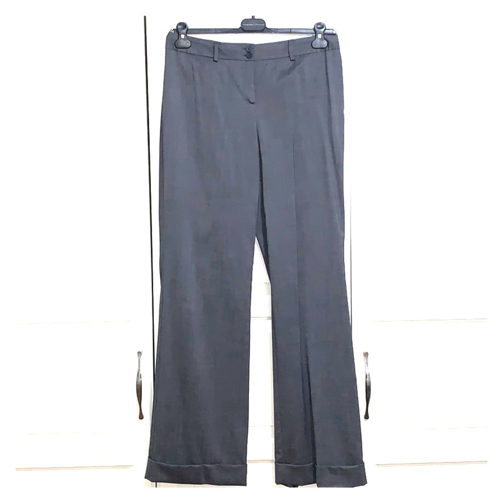 Dark Gray Cuffed Pant